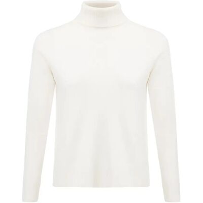 Trui met opstaande kraag voor dames Mexx Blanc M Trui met opstaande kraag voor dames Mexx Blanc M