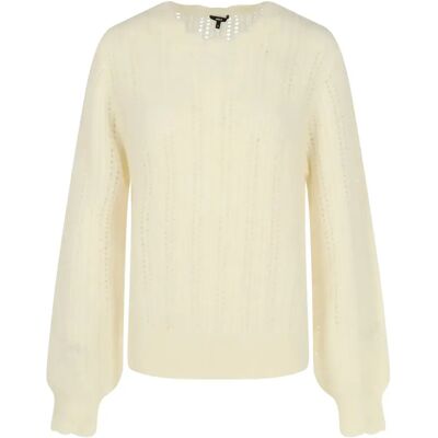 Ajourné twisted pull voor dames Mexx Blanc XL Ajourné twisted pull voor dames Mexx Blanc XL