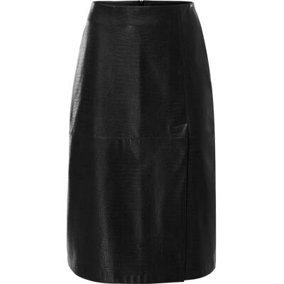 Leren rok voor dames Mexx Croco Noir 38 Leren rok voor dames Mexx Croco Noir 38