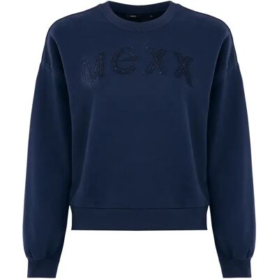 Dames sweatshirt Mexx Oleander Logo Bleu XL Dames sweatshirt Mexx Oleander Logo Bleu XL