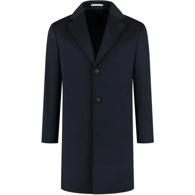 Lange jas Michael Kors Melton Bleu 24 Lange jas Michael Kors Melton Bleu 24