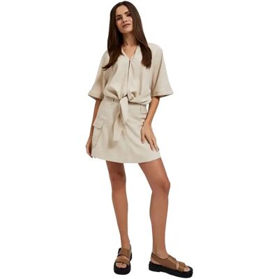 Damesshort Moodo L-SH-4318 Beige S Damesshort Moodo L-SH-4318 Beige S
