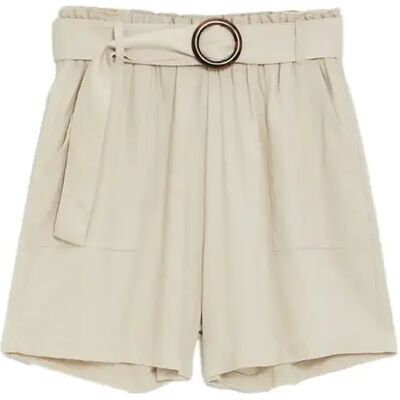Damesshort Moodo L-SH-4910 Beige S Damesshort Moodo L-SH-4910 Beige S