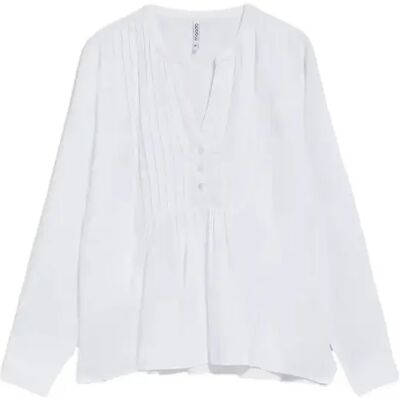 Dameshemd Moodo Z-KO-4520 Blanc M Dameshemd Moodo Z-KO-4520 Blanc M