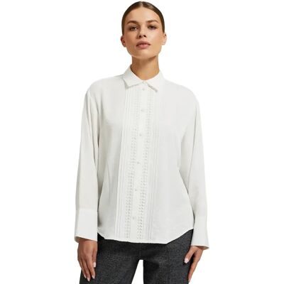 Dameshemd Moodo Z-KO-4528 Blanc M Dameshemd Moodo Z-KO-4528 Blanc M