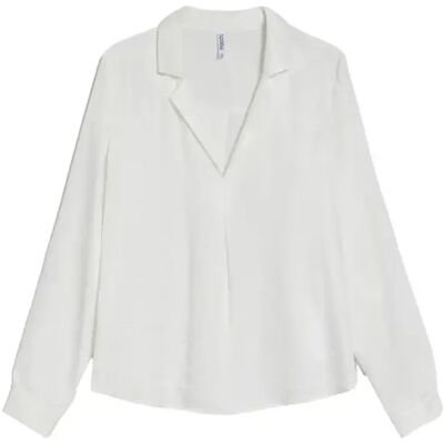 Dameshemd Moodo Z-KO-4824 Blanc M Dameshemd Moodo Z-KO-4824 Blanc M