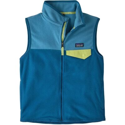 Mouwloos kinderjack Patagonia Micro D Snap-T Bleu 14 jaar oud Mouwloos kinderjack Patagonia Micro D Snap-T Bleu 14 jaar oud