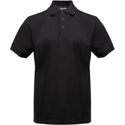 Polo met contrasterende knopen Pen Duick Noir 3XL Polo met contrasterende knopen Pen Duick Noir 3XL