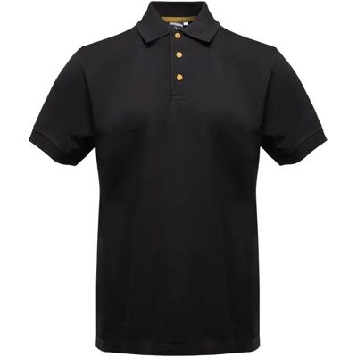 Polo met contrasterende knopen Pen Duick Noir 3XL Polo met contrasterende knopen Pen Duick Noir 3XL