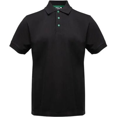 Polo met contrasterende knopen Pen Duick Noir 3XL Polo met contrasterende knopen Pen Duick Noir 3XL