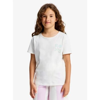 Katoenen T-shirt voor meisje Roxy Lilyregular Night Vintage Blanc 10 jaar Katoenen T-shirt voor meisje Roxy Lilyregular Night Vintage Blanc 10 jaar