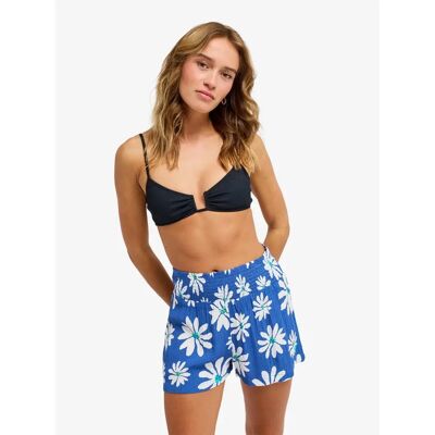 Damesshort Roxy Along The Sunset Bleu L Damesshort Roxy Along The Sunset Bleu L