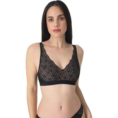 Vrouwenbeha Sassa Happy Choice Noir 95C Vrouwenbeha Sassa Happy Choice Noir 95C