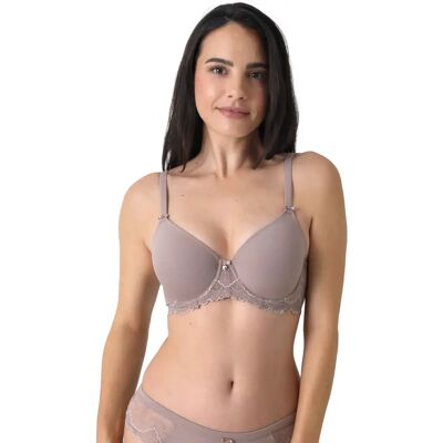 Vrouwenbeha Sassa Rhombus Jacquard Rose 90D Vrouwenbeha Sassa Rhombus Jacquard Rose 90D
