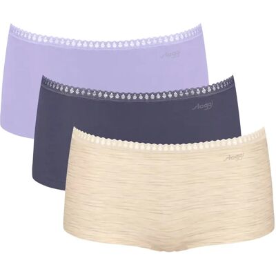 Damesslipjes Sloggi Go Crush (x3) Violet M Damesslipjes Sloggi Go Crush (x3) Violet M
