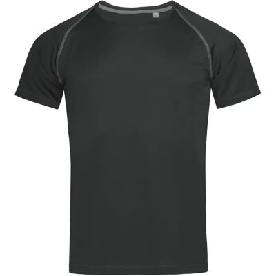T-shirt Stedman Active 140 Noir M T-shirt Stedman Active 140 Noir M