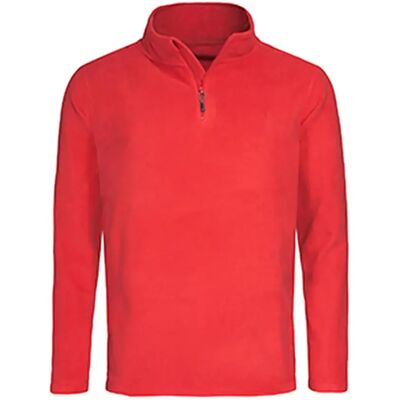 1/2 rits fleece Stedman Rouge L 1/2 rits fleece Stedman Rouge L
