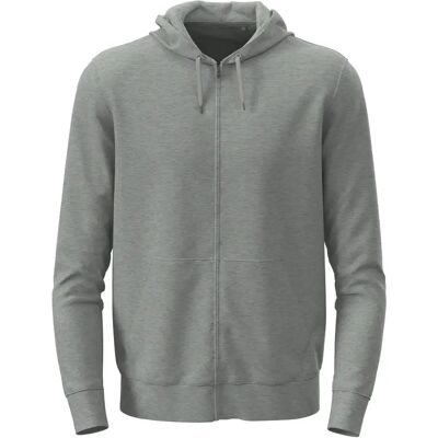 Hooded sweatshirt met rits Stedman Classic Gris 2XL Hooded sweatshirt met rits Stedman Classic Gris 2XL