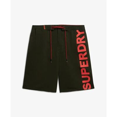 Classieke surfshorts Superdry Groen L Classieke surfshorts Superdry Groen L