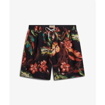 Zwemshort Superdry Hawaiian 16 Zwart XL Zwemshort Superdry Hawaiian 16 Zwart XL