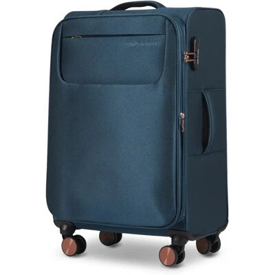 Zachte Koffer Wings Tern 24" Bleu 67x42x25 cm Zachte Koffer Wings Tern 24" Bleu 67x42x25 cm