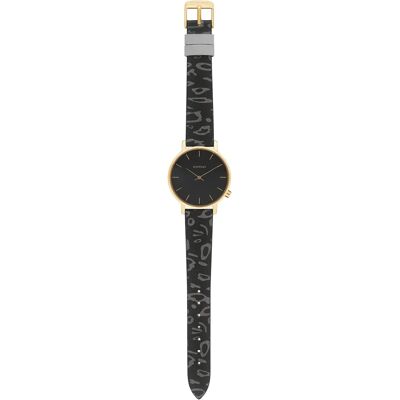 Dameshorloge Komono Harlow Animal Noir TU Dameshorloge Komono Harlow Animal Noir TU