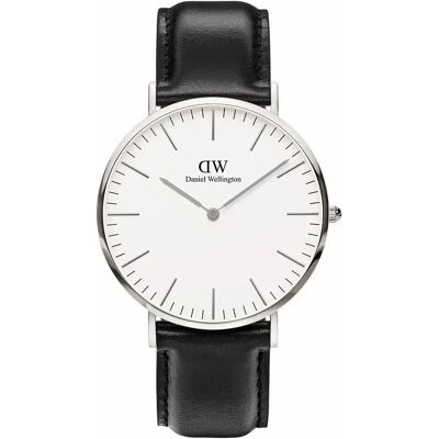 Kijk naar Daniel Wellington Classic Sheffield Gris 40 mm Kijk naar Daniel Wellington Classic Sheffield Gris 40 mm