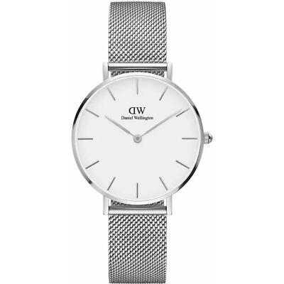 Dameshorloge Daniel Wellington Classic Petite Sterling Gris 32 mm Dameshorloge Daniel Wellington Classic Petite Sterling Gris 32 mm