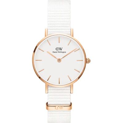 Dameshorloge Daniel Wellington Petite Fover Blanc 28 mm Dameshorloge Daniel Wellington Petite Fover Blanc 28 mm