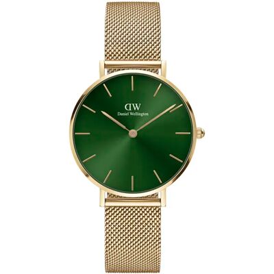 Dameshorloge Daniel Wellington Petite Emerald Doré 32 mm Dameshorloge Daniel Wellington Petite Emerald Doré 32 mm