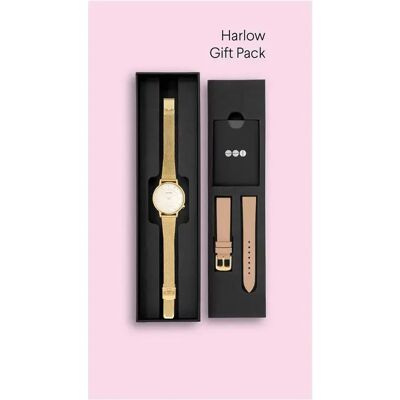 Coffret voor horloge en armband Komono Harlow Doré TU Coffret voor horloge en armband Komono Harlow Doré TU