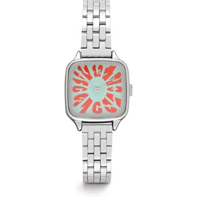 Horloge Komono Kate Estate Flower Argenté TU Horloge Komono Kate Estate Flower Argenté TU