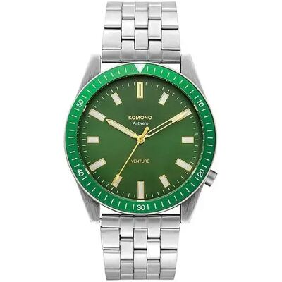 Horloge Komono Ray Venture Estate Argenté TU Horloge Komono Ray Venture Estate Argenté TU