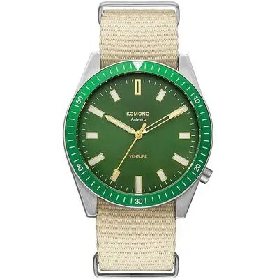 Horloge Komono Ray Venture Nato Beige TU Horloge Komono Ray Venture Nato Beige TU