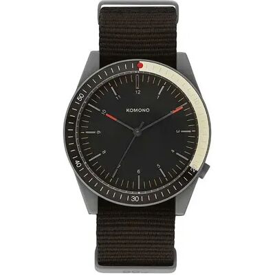 Horloge Komono Ray Shade Nato Noir TU Horloge Komono Ray Shade Nato Noir TU