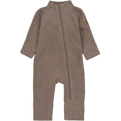 Baby Fleece Overall Mikk-Line Marron 18 mois Baby Fleece Overall Mikk-Line Marron 18 mois