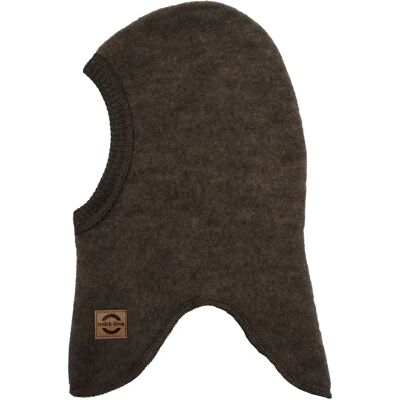 Baby wollen cagoule Mikk-Line Marron 3/6 mois Baby wollen cagoule Mikk-Line Marron 3/6 mois