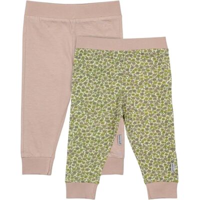 Baby legging Mikk-Line (x2) Roos 18 maanden Baby legging Mikk-Line (x2) Roos 18 maanden