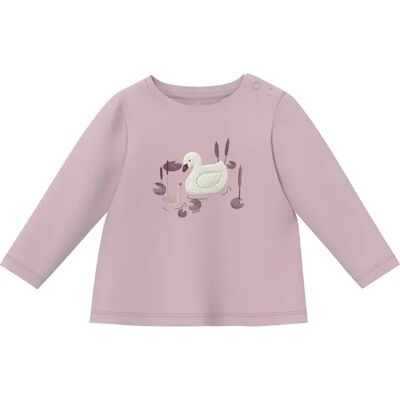 Lange mouw T-shirt met print en applicatie voor baby's s.Oliver Rose 6 maanden Lange mouw T-shirt met print en applicatie voor baby's s.Oliver Rose 6 maanden