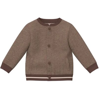 Jacquard Sweatshirt met Drukknoopsluiting voor Baby s.Oliver Marron 6 maanden Jacquard Sweatshirt met Drukknoopsluiting voor Baby s.Oliver Marron 6 maanden