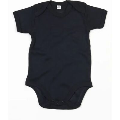Baby romper Babybugz Noir 0/3 mois Baby romper Babybugz Noir 0/3 mois