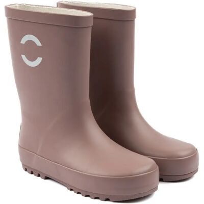 Baby regenlaarzen Mikk-Line Solid Marron 19 Baby regenlaarzen Mikk-Line Solid Marron 19