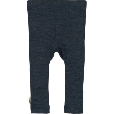 Merinowollen legging voor baby Mikk-Line Bleu 1 mois Merinowollen legging voor baby Mikk-Line Bleu 1 mois