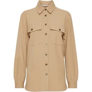 Dameshemd b.young Bydaraca Beige 36 Dameshemd b.young Bydaraca Beige 36