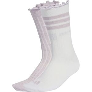 Sokken adidas Glow (x2) Blanc 40/42 Sokken adidas Glow (x2) Blanc 40/42