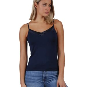Damestanktop Admas Escote Raso Bleu S Damestanktop Admas Escote Raso Bleu S