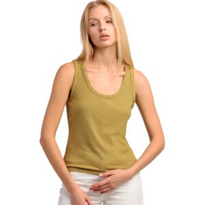 Damestanktop Admas Metallic Holes Vert S Damestanktop Admas Metallic Holes Vert S