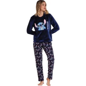 Damespyjama's Admas Stitch Faces Disney Bleu M Damespyjama's Admas Stitch Faces Disney Bleu M