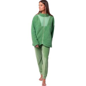 Dames Fleece voor binnen Admas Vert XL Dames Fleece voor binnen Admas Vert XL