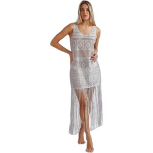 Glanzende strandjurk voor dames Admas Gris L/XL Glanzende strandjurk voor dames Admas Gris L/XL